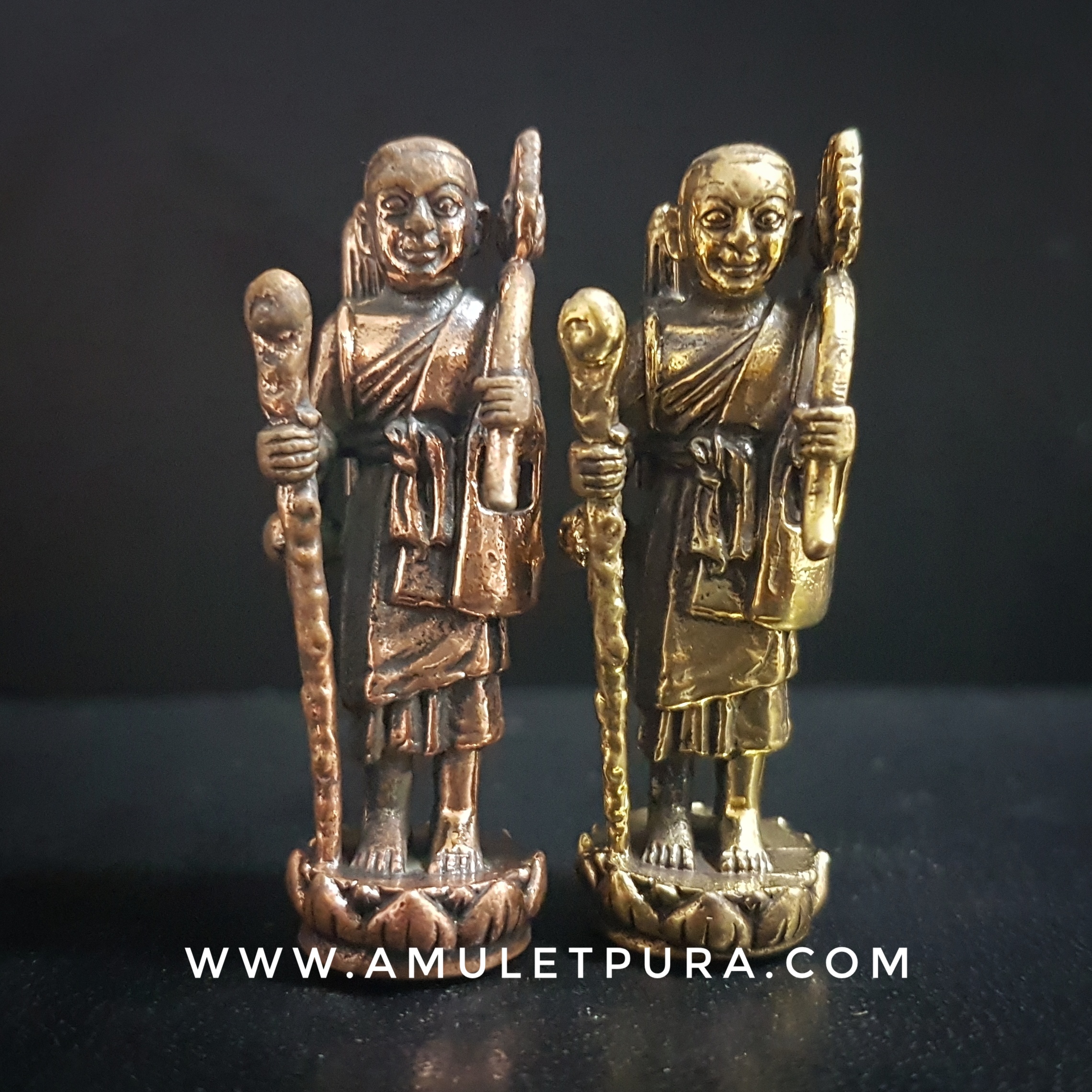 พระสิวลีมหาลาภ(สัมฤทธิ์แดง)รุ่นสวัสดิมงคล ปี53 หลวงพ่อสวัสดิ์ วัดศาลาปูน จ.พระนครศรีอยุธยา(ตอกโค๊ด หมายเลข71)