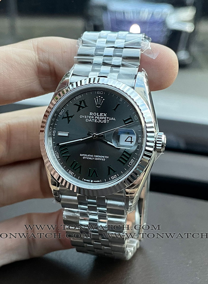 ROLEX DATEJUST 36 Wimbledon (VSF)