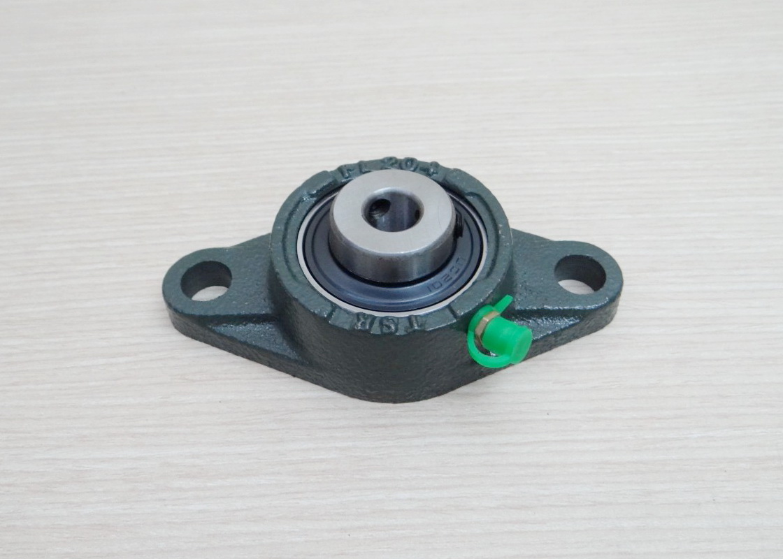 UCFL202 Flange Bearing Unit 15mm Cast Iron Housing Self-aligning (โครงของ FL204)