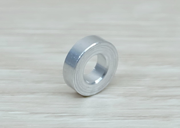 (ชุด 10 ชิ้น) Height 3 mm Aluminium Spacer Bore 5.1mm OD 10mm Isolation Column Separate