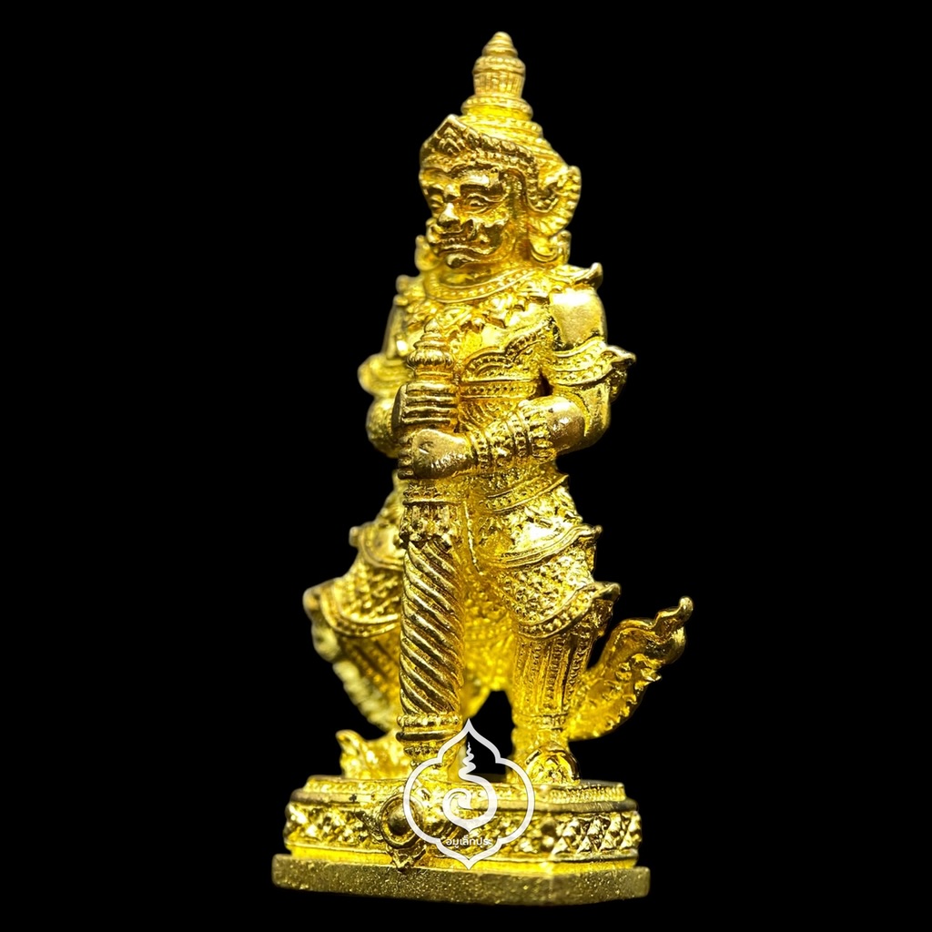 ท้าวเวสสุวรรณ (เนื้อทองทิพย์) รุ่นยกฐานะ ทองนำโชค ปี64 หลวงพ่อทอง วัดบ้านไร่ จ.นครราชสีมา (มีโค้ด หมายเลข1883)