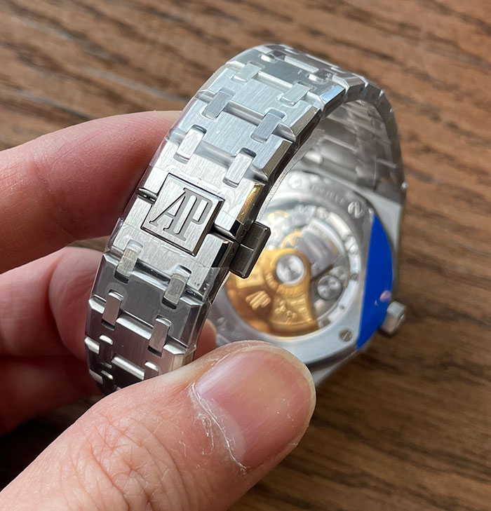 AP Royal Oak 15450 GREY 37mm. ZF