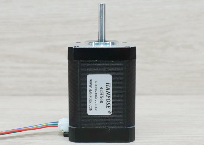 HANPOSE - Stepper motor (Nema17) แรงบิด 70 N.cm 1.7A (17HS6401S) Black End