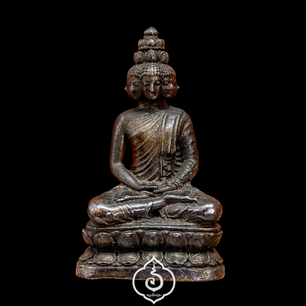 พระมหาเศรษฐีนวโกฏิ (พิมพ์เล็ก เนื้อนวะโลหะ) พิธีเสาร์ 5 มหาเศรษฐี ปี53 วัดสระเกศ และวัดไตรมิตร อ.ลักษณ์ เรขานิเทศ (ใต้ฐาน ตอกโค้ด)