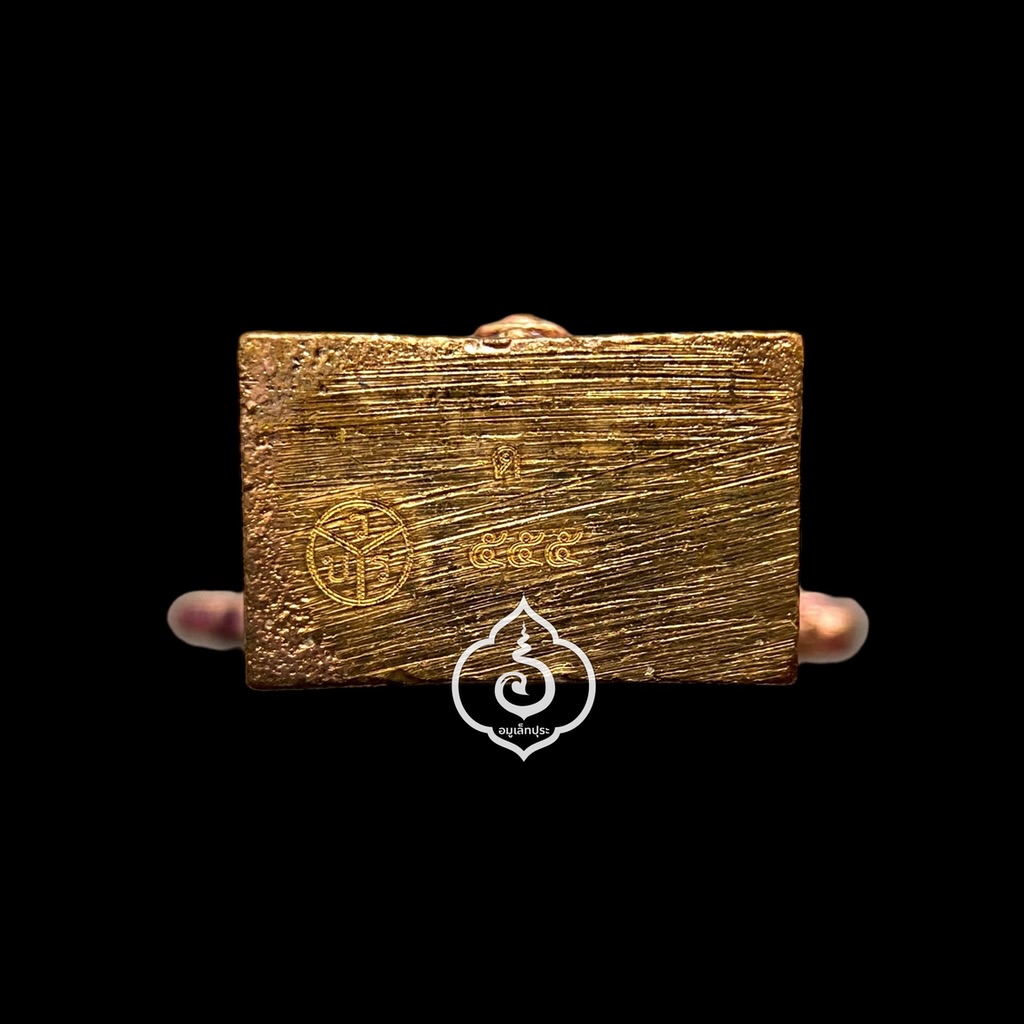 ท้าวเวสสุวรรณ (เนื้อทองแดง ลงยาม่วง) รุ่นยกฐานะ ทองนำโชค ปี64 หลวงพ่อทอง วัดบ้านไร่ จ.นครราชสีมา (มีโค้ด หมายเลข555)