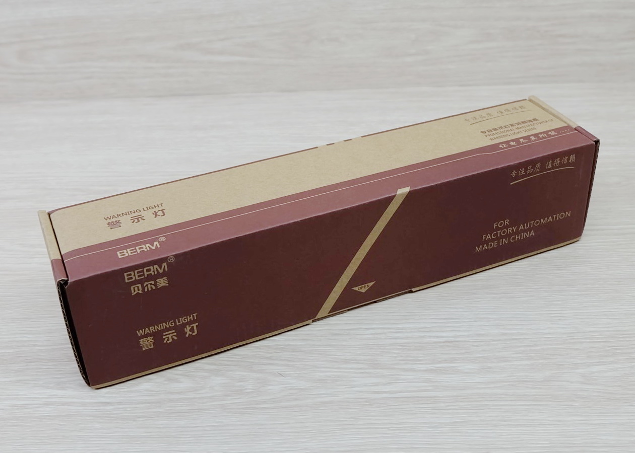 LED 12-24V DC (BEM-X-50-3U-D) Stack Alarm LED Indicator Lamp (Red, Yellow, Green, มีเสียง ไม่กระพริบ)