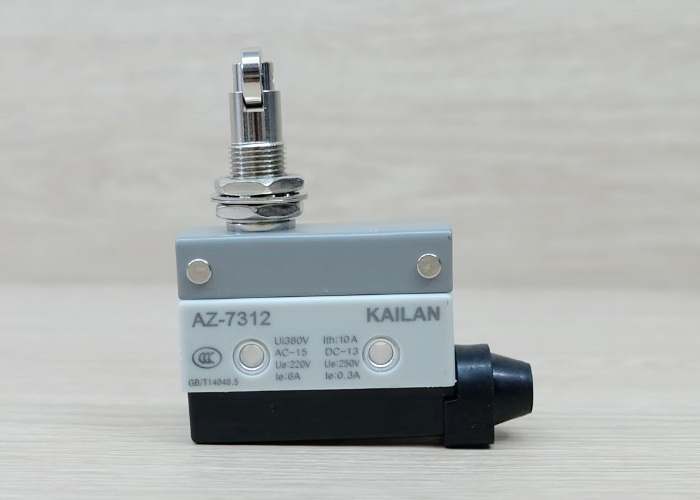 AZ-7312 Waterproof Micro Limit Switch - 90 Degree Roller Metal (Silver Contact)