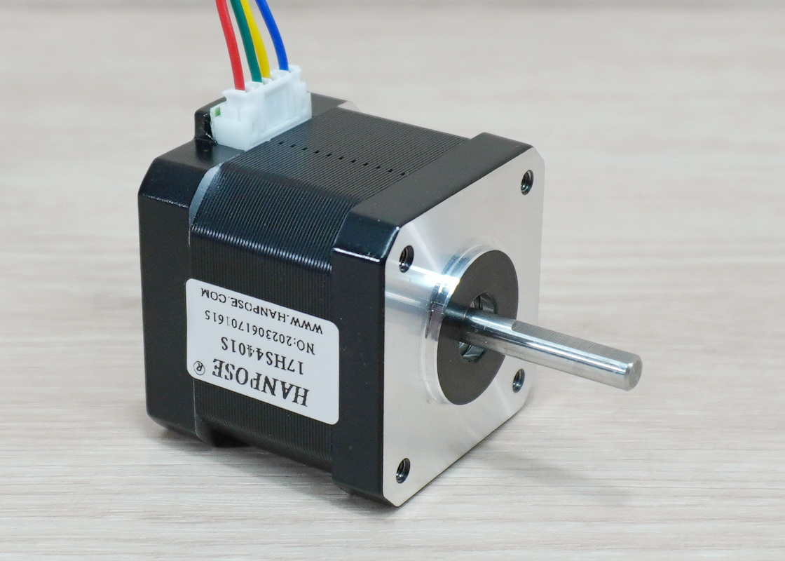 HANPOSE - Stepper Motor (Nema17) แรงบิด 40 N.cm 1.7A (17HS4401S) Black End