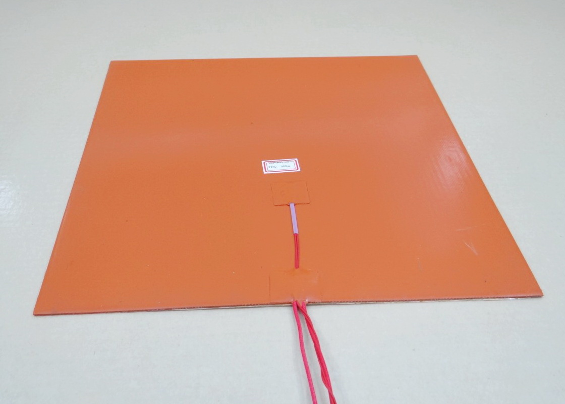 Silicone Heating Pad 300x300 mm 220V 300W + NTC 100K 3950