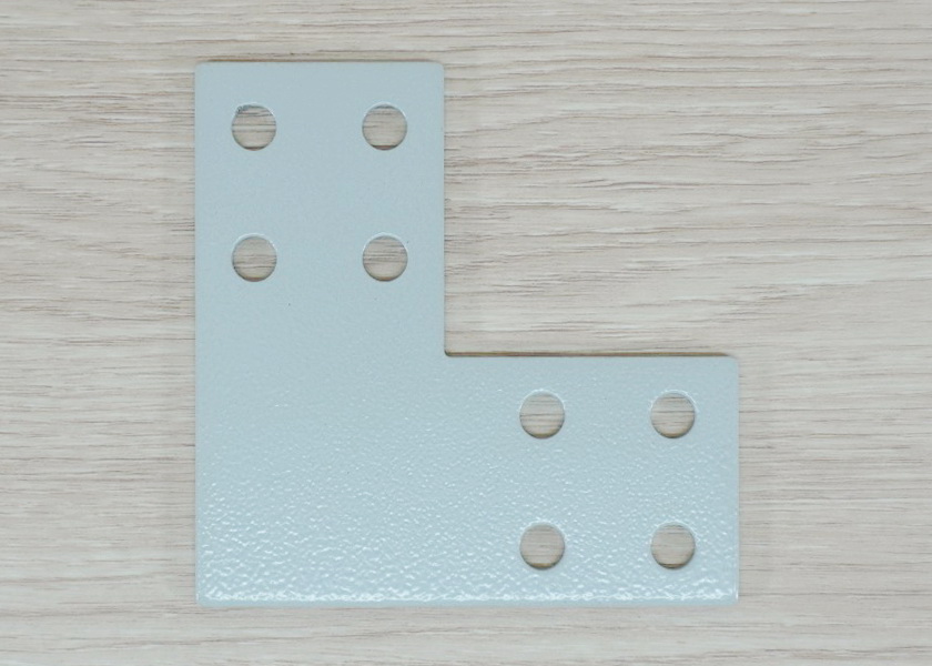 L-Shaped Steel Joint Plate 8-Hole สำหรับ 2040 Alu-Profile