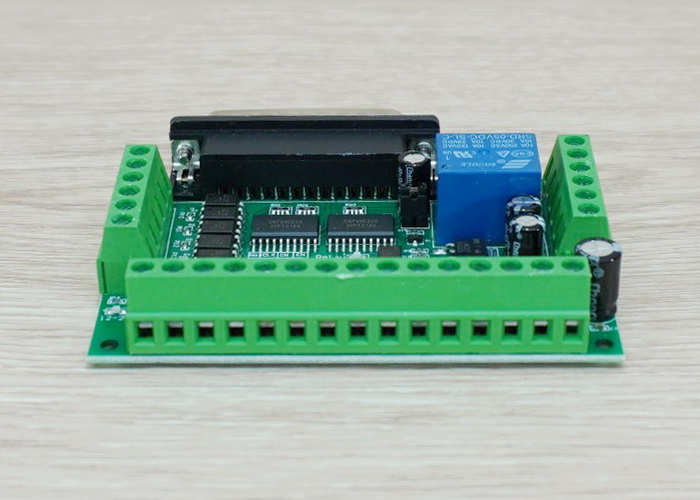 5 Axis CNC Breakout Board Interface for MACH3 + USB cable 1.35M