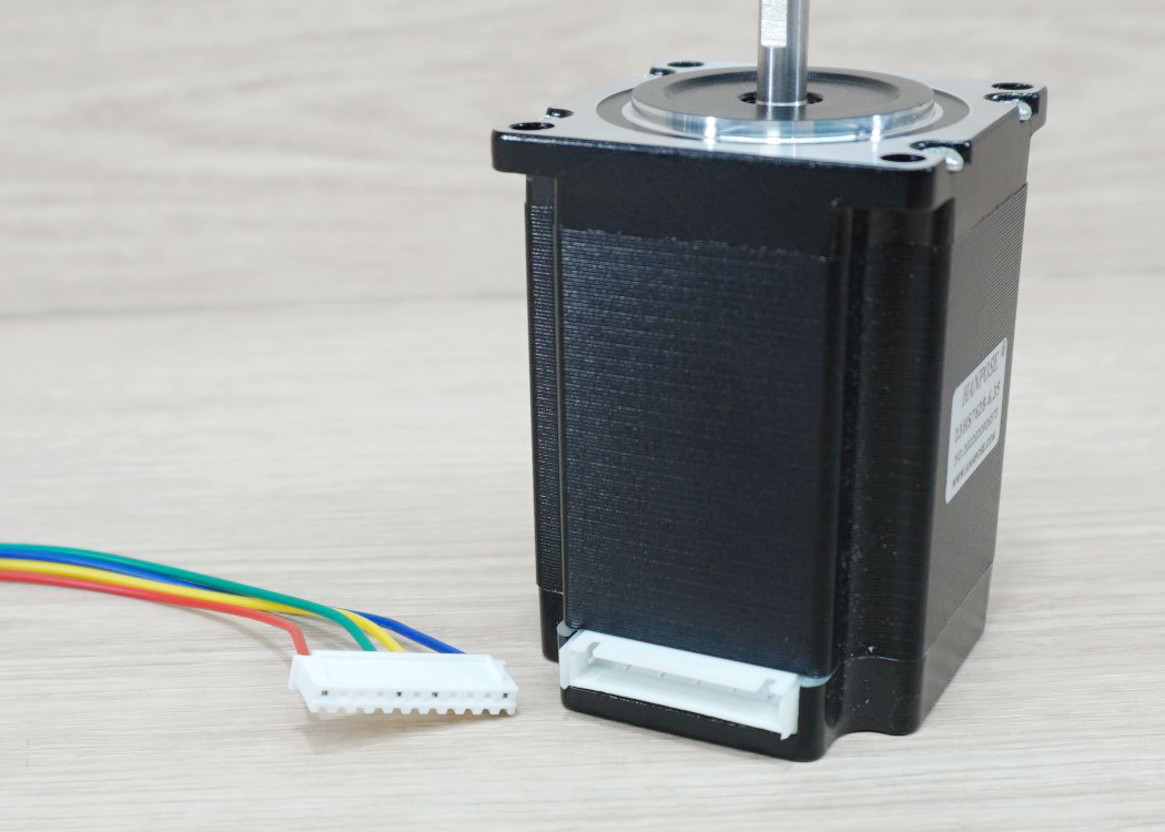 HANPOSE - Stepper Motor (Nema23) แรงบิด 1.89N.m 2.8A Shaft 6.35mm (23HS7628-6.35)