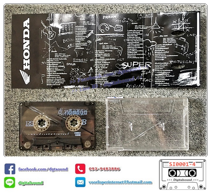 เทปคาสเซ็ท รวมศิลปิน อัลบั้ม วัยระเริง