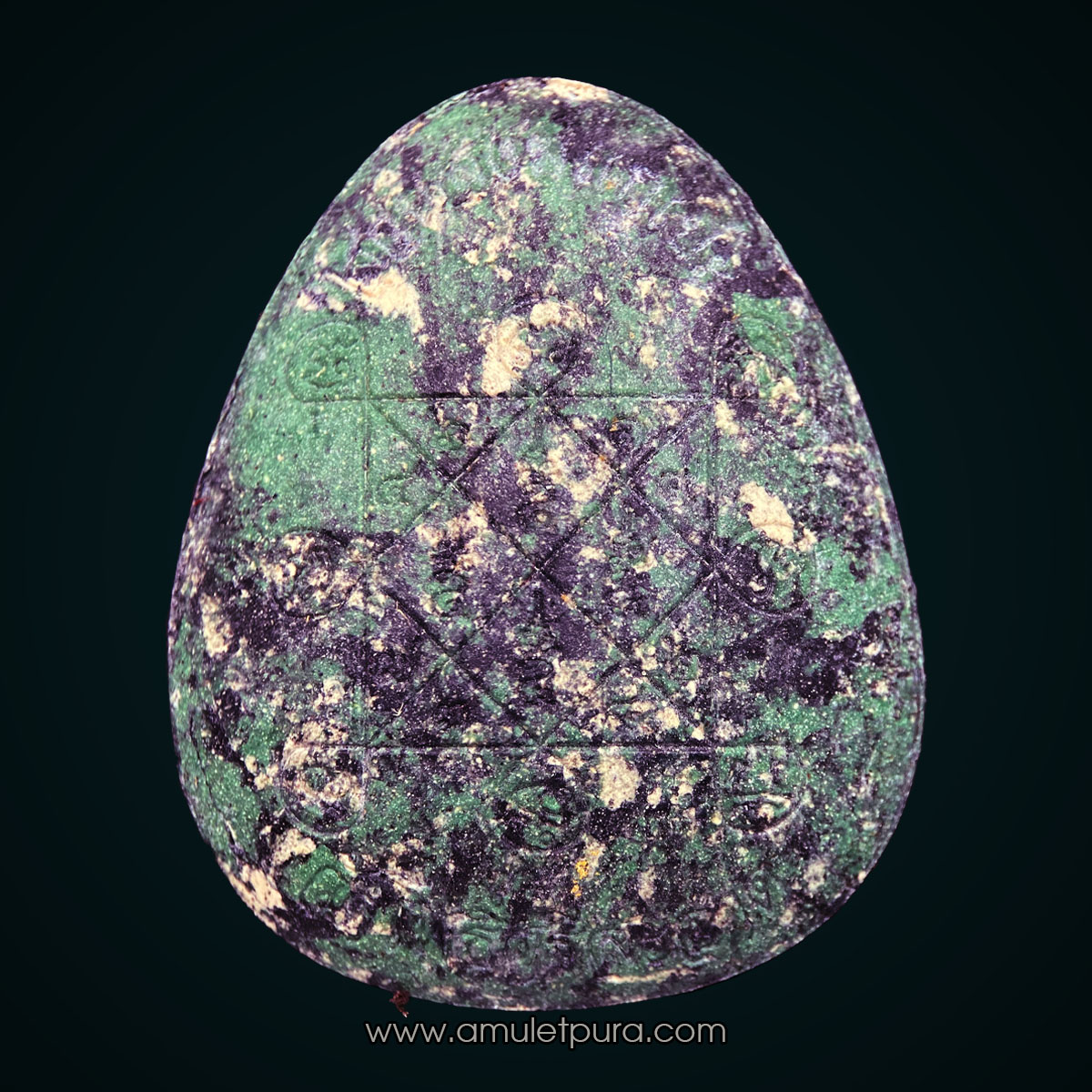 พระปิดตาจัมโบ้ 1 (เนื้อก้นครก หน้าปิดแผ่นทองคำแท้) ปี67 วัดโพธิ์ศรีสะอาดแกแปะ จ.กาฬสินธุ์ (มีโค้ด หมายเลข 69) หลวงปู่ศิลาอธิฐานจิต