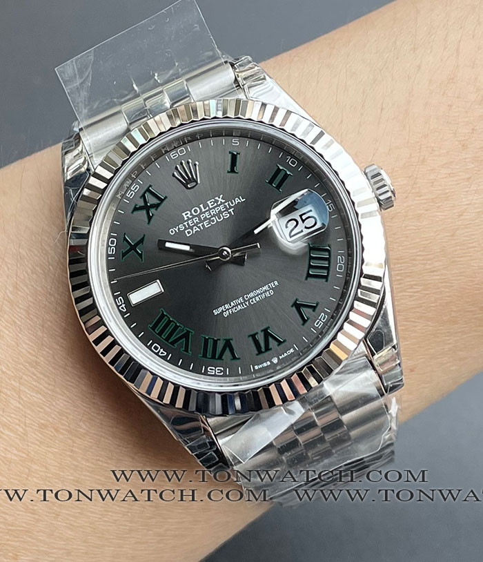 ROLEX DATEJUST Wimbledon 41 MM. VSF