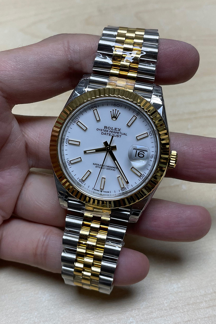 ROLEX DJ 41 MM. YELLOWGOLD VSF