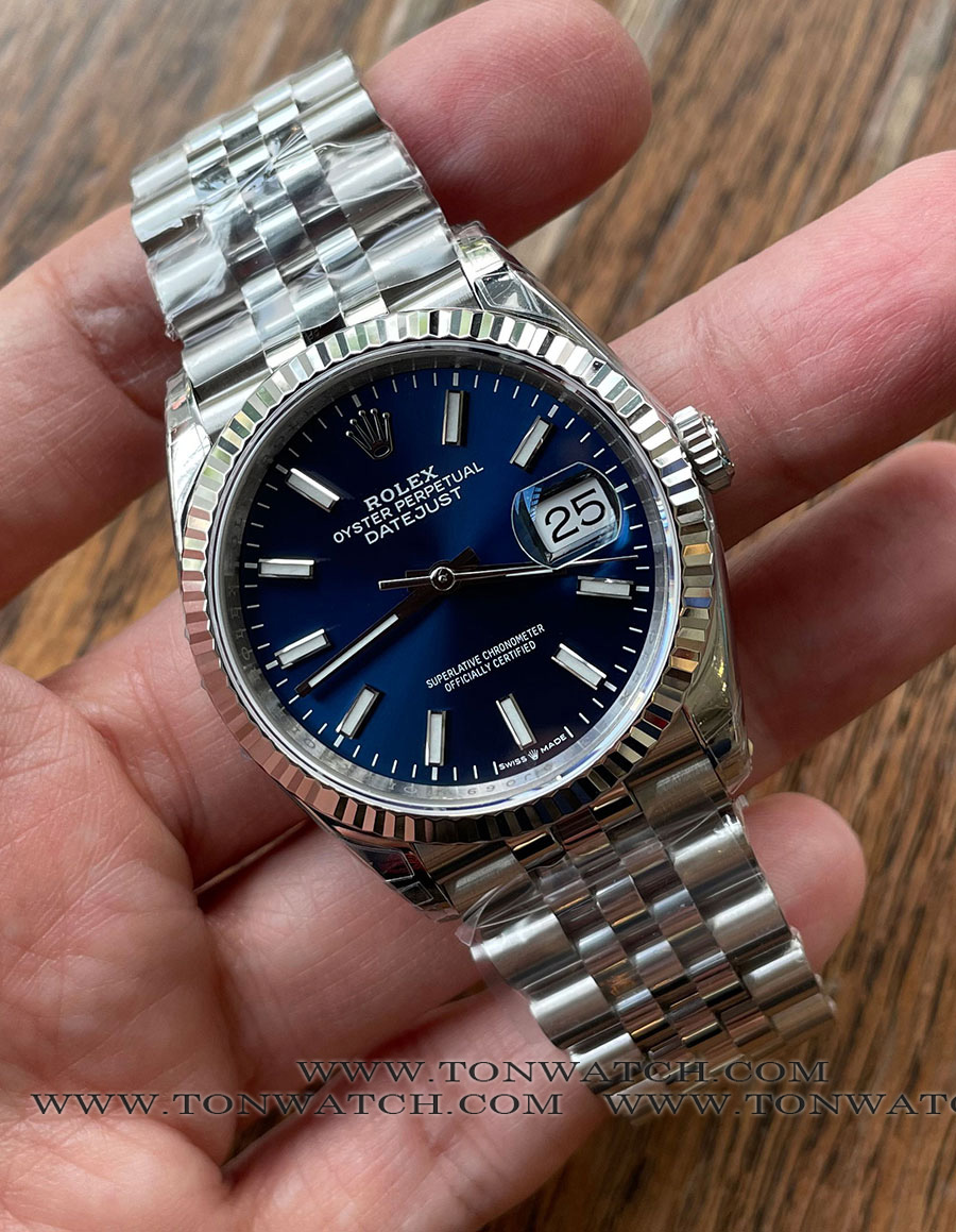 ROLEX DATEJUST 36 BLUE (VSF)