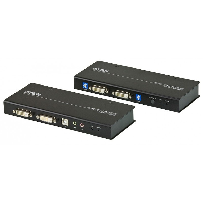 ATEN DVI Dual View KVM Extender model : CE604