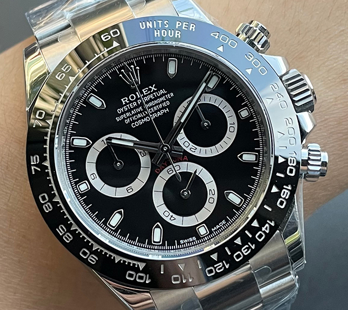 ROLEX DAYTONA BLACK CERAMIC ZF
