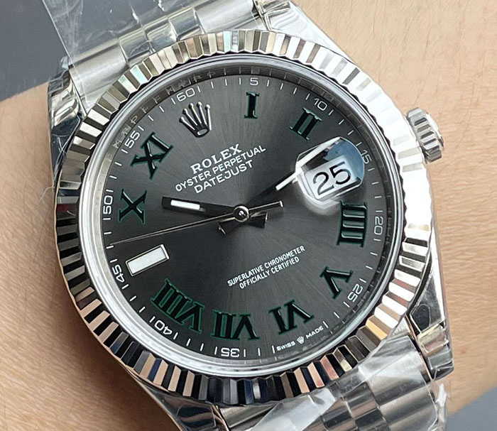 ROLEX DATEJUST Wimbledon 41 MM. VSF