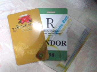 พิมพ์บัตรพลาสติกใส โฟโต้การ์ดใส