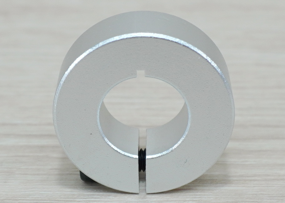 SC 17x35x12 mm (IDxODxThickness) Open type optical axis fixing ring (Aluminum)