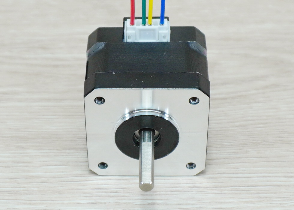 HANPOSE - Stepper Motor (Nema17) แรงบิด 28 N.cm 1.3A (17HS3401S) Black End