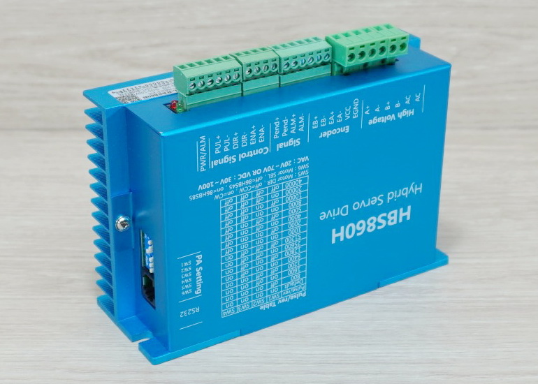 HBS860H Closed-Loop Hybrid Stepper Motor Drive With RS232 Port For Servo Motor (Nema34)