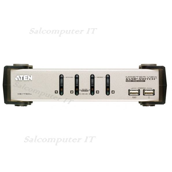ATEN 4-port PS/2 USB KVMP Switch model : CS1734A