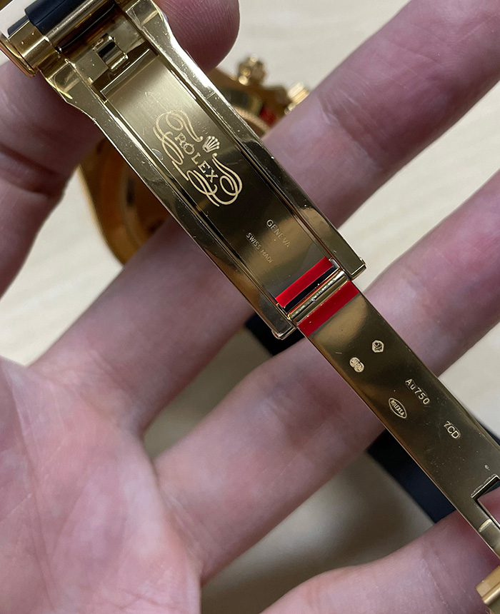 ROLEX DAYTONA YELLOW GOLD VSF