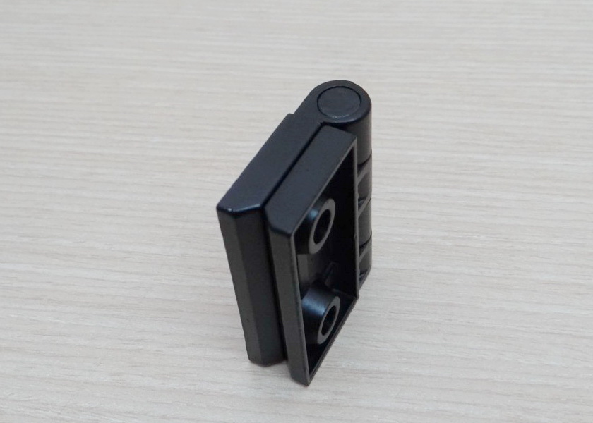 บานพับ Zinc Alloy Hinge for Alu-Profile 4040 ระยะรู 41x30 mm (สีดำ)
