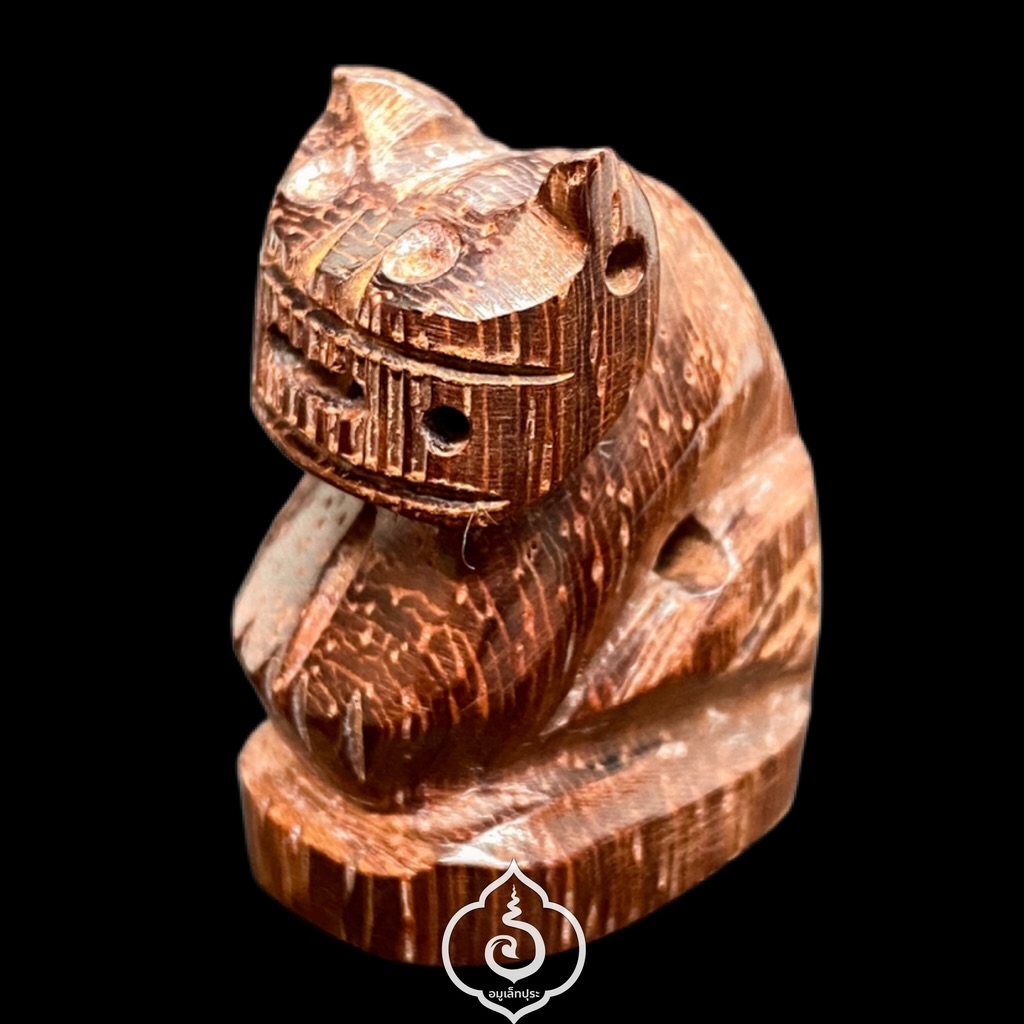 เสือพยุงแกะอุดกริ่ง พิมพ์จัมโบ้ (อ้าปาก) จารครบสูตร รุ่นไตรมาส ปี44 หลวงพ่อเปิ่น วัดบางพระ จ.นครปฐม (ทันหลวงพ่อ)