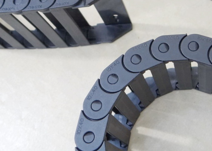 10 X 40 mm Cable Drag Chain R38mm ยาว 1M และ End Connectors