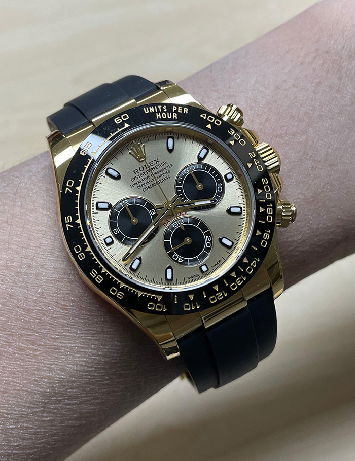 ROLEX DAYTONA YELLOW GOLD VSF