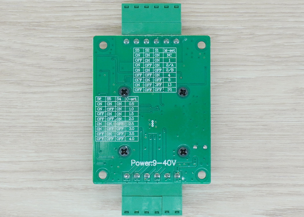 TB6600 Microstep Driver Peak 4A, 9-40 VDC, 2-Phase, 32 subdivision