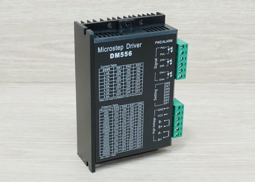 DM556 (Jiawen) Microstep Driver Peak 5.6A, 20-50 VDC 2-phase