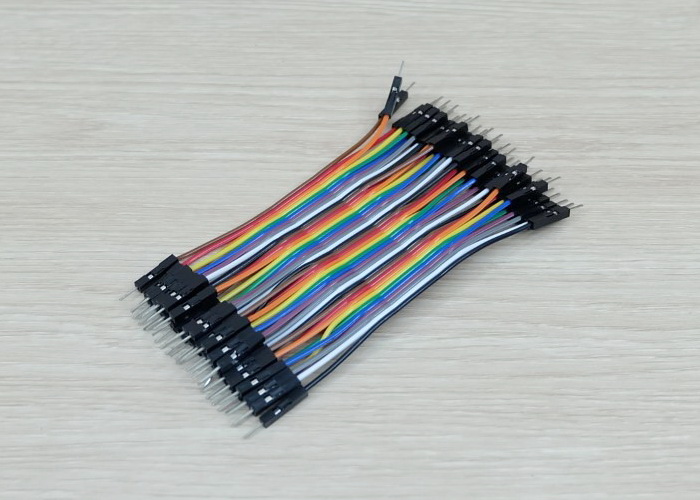 10cm Cable jumper 40P Male-Male (ผู้-ผู้)