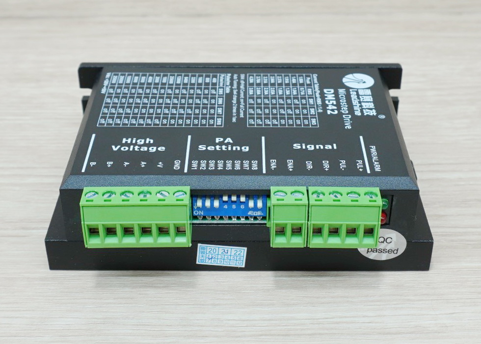 DM542 (Leadshine) Microstep Driver Peak 4.2A, 20-50 VDC 2-phase