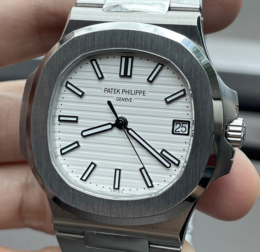PATEK5711WHITE PATEK NAUTILUS 5711 3KF