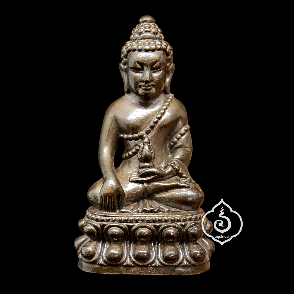 1 ใน 300 องค์ พระกริ่งชินบัญชร รุ่นรวยทันใจ (เนื้อนวะโลหะ ก้นทองฝาบาตร) ปี66 หลวงปู่อิ่ม ปัญญาวุโธ วัดทุ่งนาใหม่ จ.นครศรีธรรมราช (มีโค้ด หมายเลขมงคล 48)