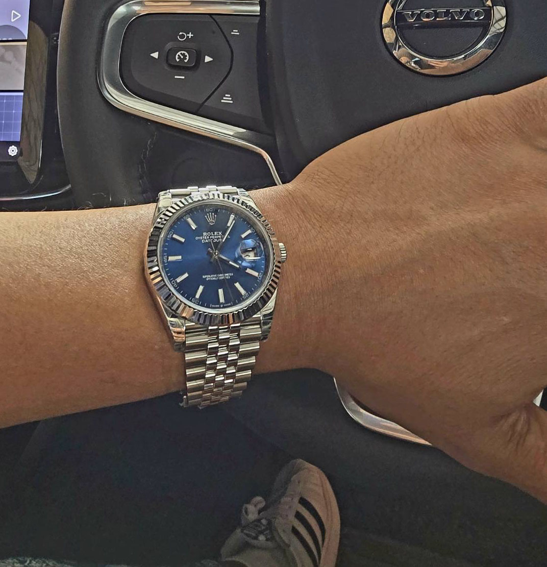 ROLEX DATEJUST41 BLUE (VSF)