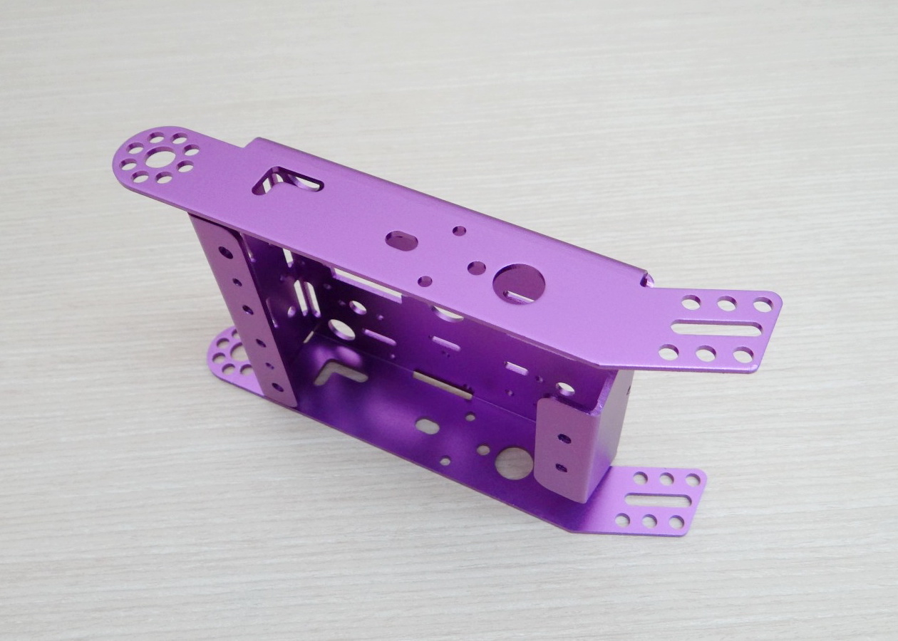 Aluminum Robot Chasis DIY (Purple)