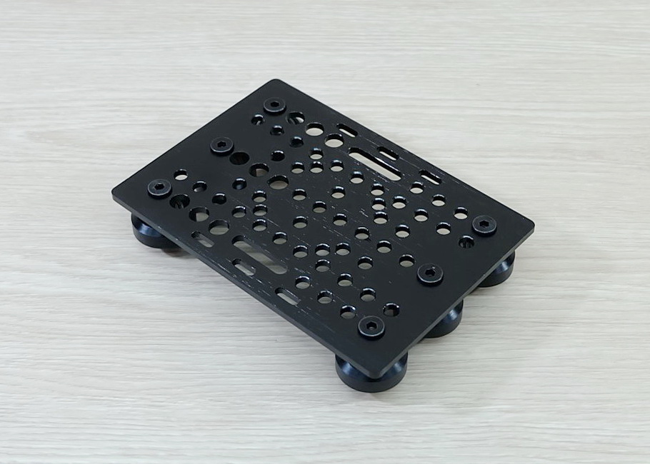 ชุดสำเร็จ V-Slot Gantry Plate 20-80mm T3 x 88 x 127mm + Solid v whee 6 ชุดล้อ