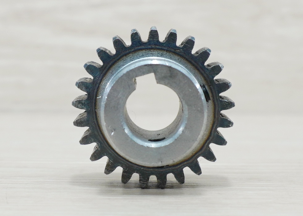 Spur Gear Pinion 1.5 Mod 25Teeth Bore 14mm - Hole & keyway (straight teeth - เฟืองตรง)
