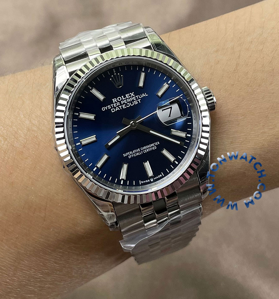 ROLEX DATEJUST 36 BLUE (VSF)