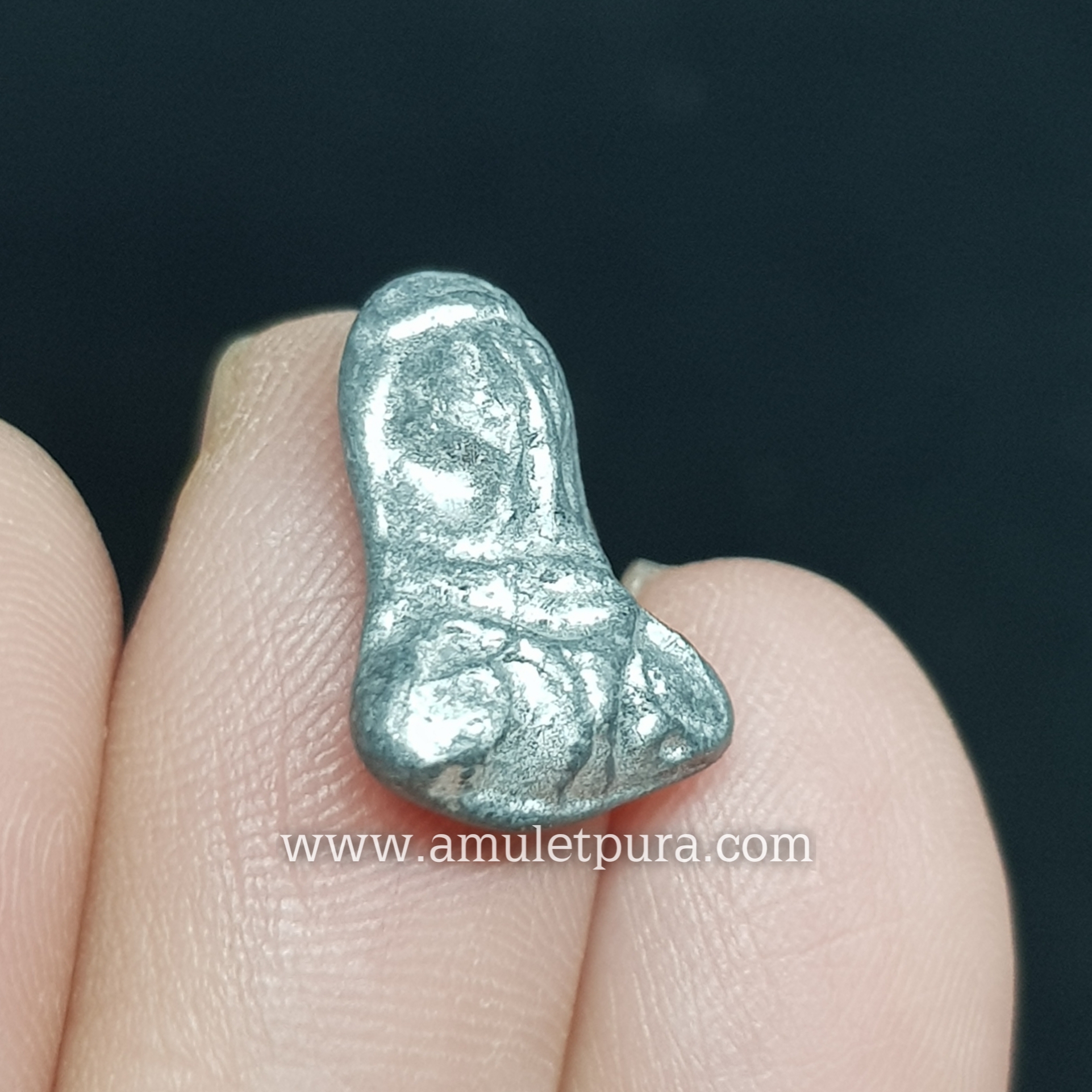 พระปิดตา (เนื้อชินตะกั่ว) ปี15 หลวงปู่เอี่ยม วัดโคนอน กรุงเทพฯ (ตอกโค้ด)