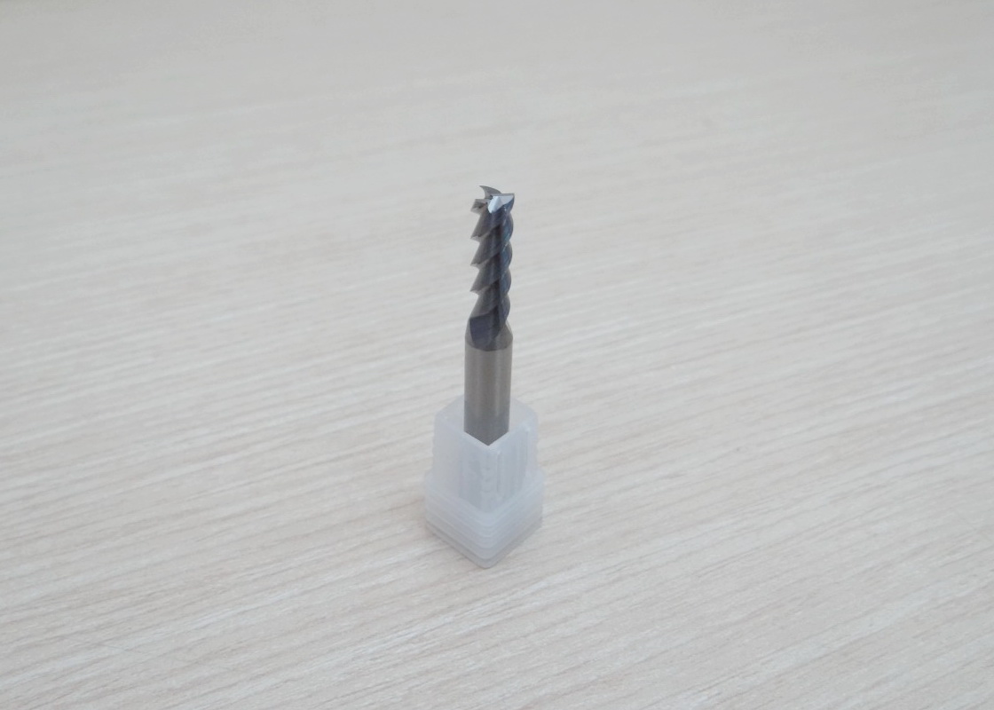 3-Flute Carbide Drill 5x6x15mm 50L HRC50 Square Flatted End Mill, Shank 6MM