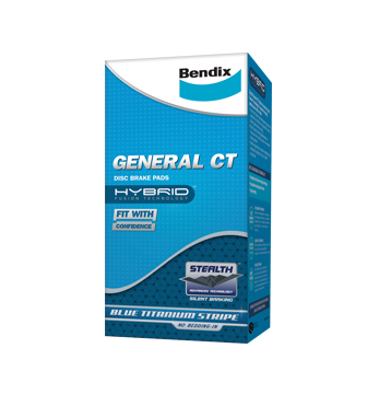 ผ้าเบรค Bendix GCT - Jazz GE ปี 08-13 (หน้า)