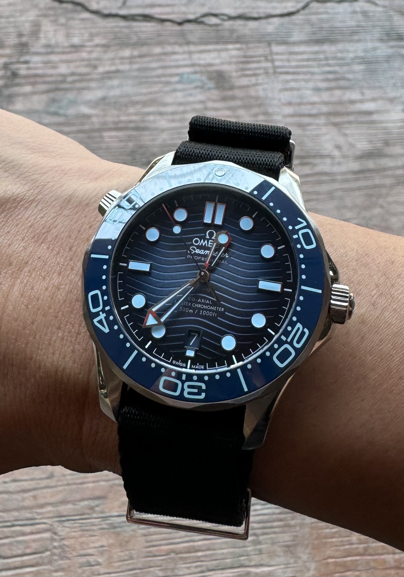 OMEGA SEAMASTER SUMMER BLUE VSF