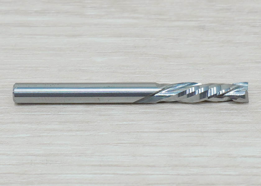 Double-Edged Compound Milling Cutter 4x4x17mm Blade Spiral Carbide เกรด 3A